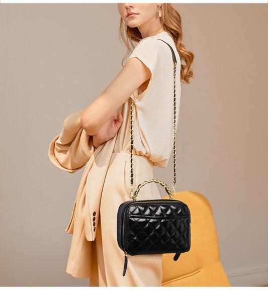 Bolso Cámara de Cuero para Mujer con Estilo Personalizado