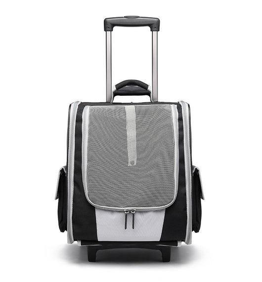 Mochila Transportadora Respirable para Mascotas con Ruedas - Image 19
