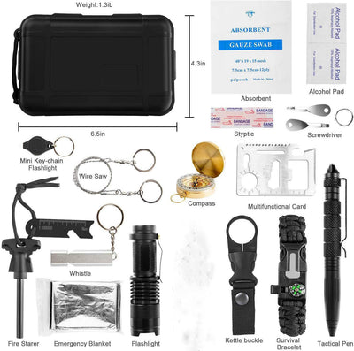 Kit Completo de Supervivencia y Camping para Aventuras al Aire Libre - Image 8