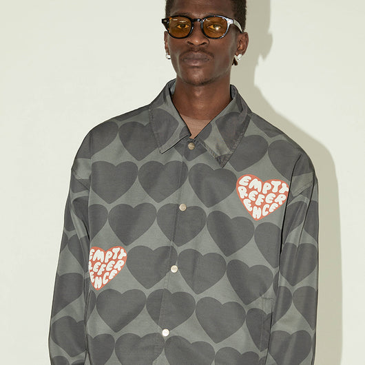 Chaqueta de Pareja con Estampado de Amor - Diseño Otoñal con Solapa Bordada - Image 7