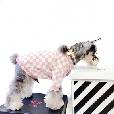 Suéter a Cuadros para Perrita - Diseño Elegante y Cómodo - Image 7