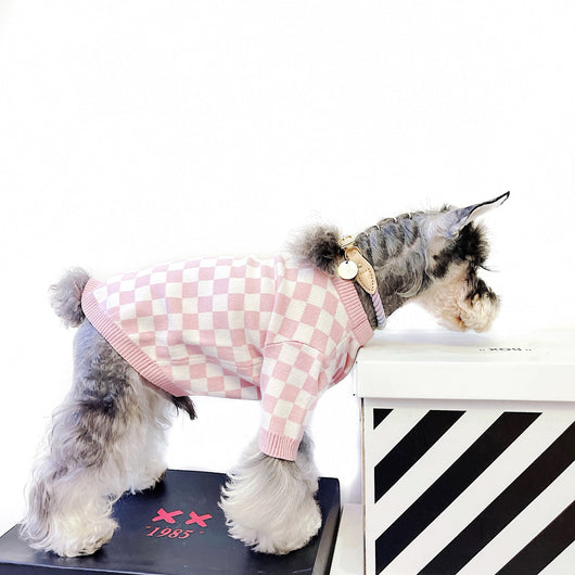 Suéter a Cuadros para Perrita - Diseño Elegante y Cómodo - Image 7