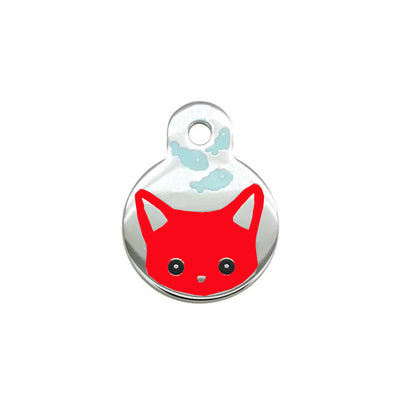 Collar Decorativo para Mascota con Diseño Gato y Pez - Colgante Adorable - Image 11
