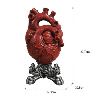 Jarrón Decorativo en Forma de Corazón para Arreglos Florales - Image 9