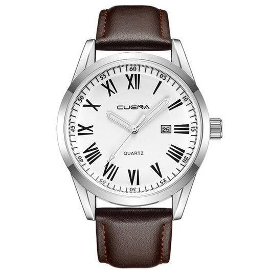 Reloj de Cuarzo para Hombre en Cuero Genuino - Image 11