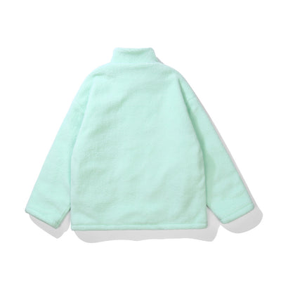 Chaqueta Acolchada Hombre Lana Cordero Gruesa Estilo Urbano Oversize - Image 3