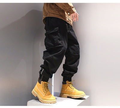 Pantalones Casuales con Cierre en Tobillo - Diseño Moderno y Versátil - Image 8