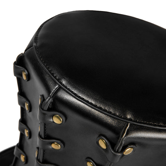 Sombrero de Fiesta Punk Unisex con Tachuelas - Estilo Rock Banquete - Image 8