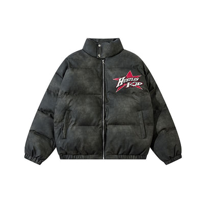 Chaqueta de Algodón con Bordado - Estilo Urbano Versátil - Image 2