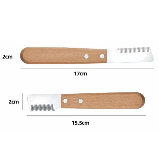Kit Profesional de Aseo para Perros: Peine Deslanador y Máquina Cortapelo para Terrier - Image 2