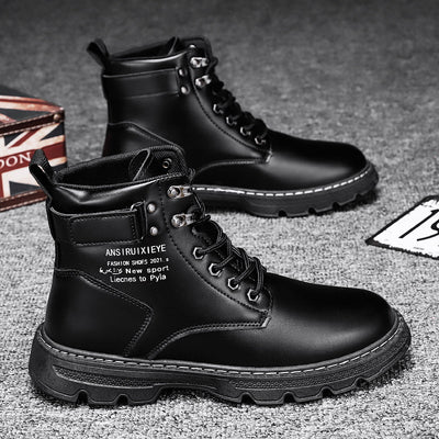 Botas Martin de Cuero para Hombre - Estilo Casual Versátil - Image 6