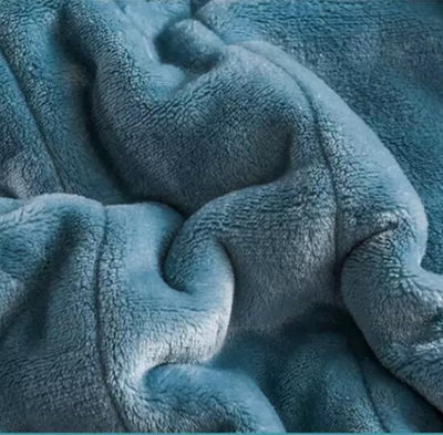 Manta Térmica Siesta Confort - Edredón de Tres Capas con Forro de Lana y Coral Fleece - Image 6