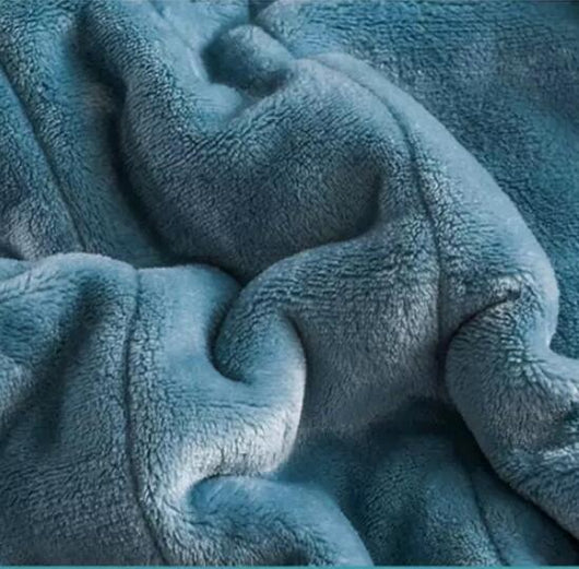 Manta Térmica Siesta Confort - Edredón de Tres Capas con Forro de Lana y Coral Fleece - Image 6