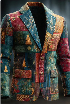 Blazer Casual Masculino - Jaqueta de Terno Versátil