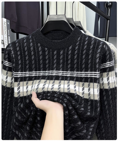 Suéter Holgado de Capas Base para Hombre - Image 33