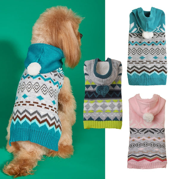 Suéter para Mascotas Patrón Diamante Clásico