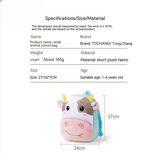 Mochila Infantil de Peluche para Guardería y Preescolar - Image 10