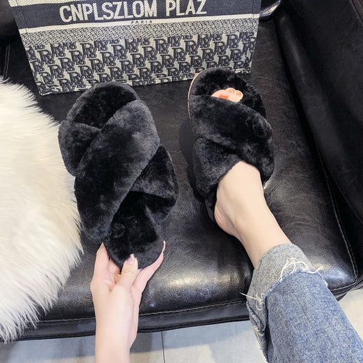 Pantuflas Familiares Antideslizantes de Algodón para Primavera y Otoño - Image 11