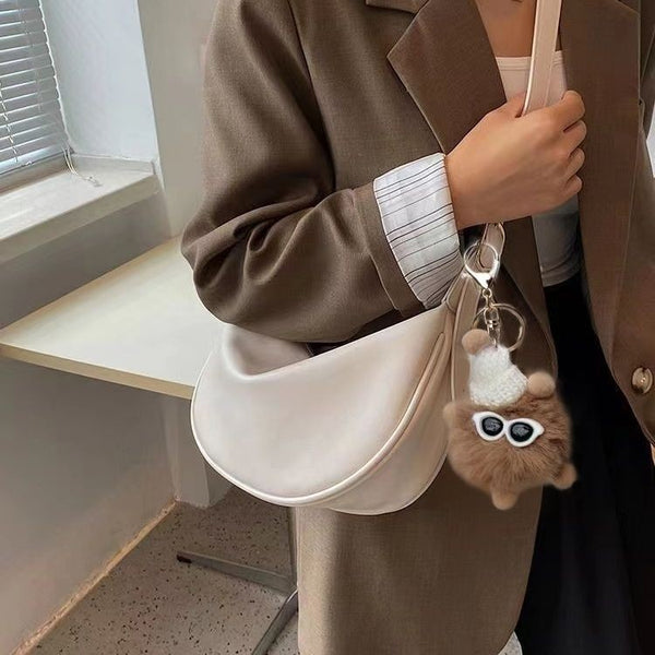 Bolso Bandolera de Cuero Suave para Mujer - Ideal para Verano