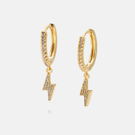 Aretes de Circonita Rayo Elegantes - Accesorios de Moda para Mujer - Image 12