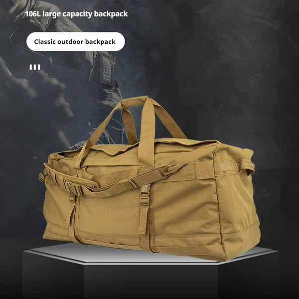 Mochila Táctica Camuflaje de Doble Compartimento de Gran Capacidad