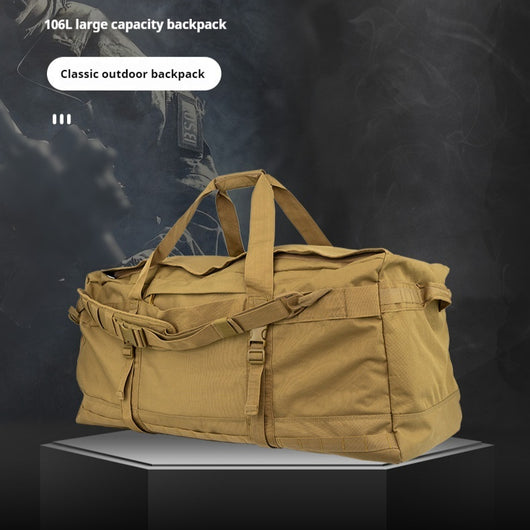 Mochila Táctica Camuflaje de Doble Compartimento de Gran Capacidad