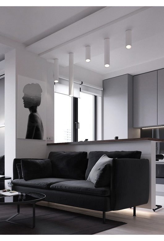 Lámpara de Techo Tubular Moderna Minimalista para Comedor y Sala - Image 9