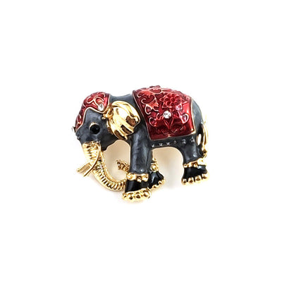 Elefante Miniatura Retro Esmaltado en Colores Pastel - Image 14