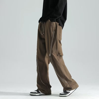 Pantalones de Trabajo Profesional con Cierre - Estilo Urbano Hombre - Image 2