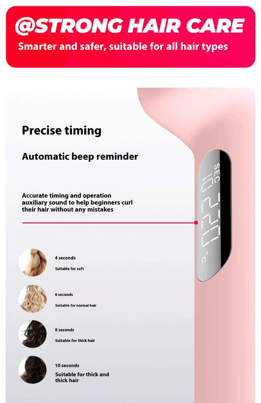 Rizador de Cabello Mini con Tecnología Aniónica y Protección Térmica - Image 10