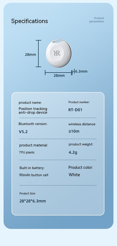 Localizador Inteligente Bluetooth Anti-pérdida para Mascotas - Image 14