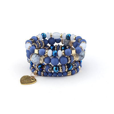 Pulsera de Cristal Cuarzo Melocotón con Corazón - Joya Elegante para Mujer - Image 28