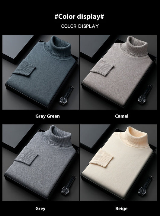 Suéter Casual Premium para Hombre - Abrigo Grueso Invierno y Otoño - Image 29