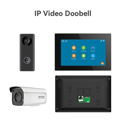 Timbre Intercomunicador de Video 1v2 con Monitoreo en Tiempo Real y Red Inalámbrica - Image 3