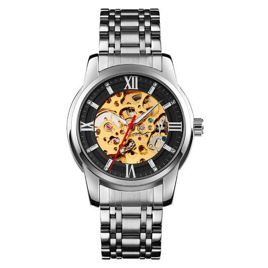 Reloj Automático de Cuero para Hombre - Elegancia Profesional - Image 22