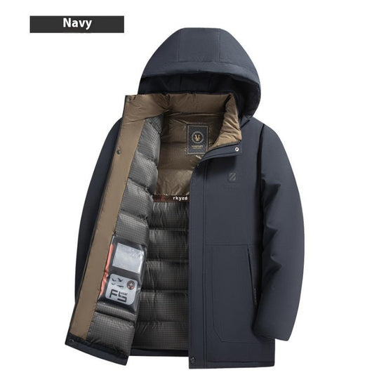 Abrigo Acolchado Grueso Forrado en Fleece para Invierno - Image 11