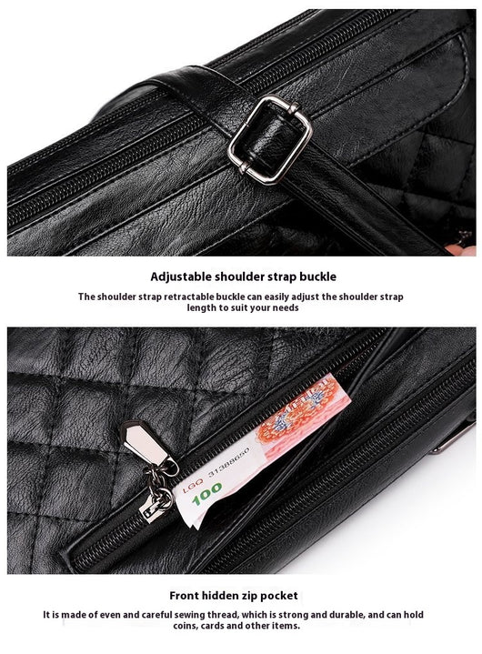 Bolso Bandolera de Cuero PU Texturizado Suave - Image 30