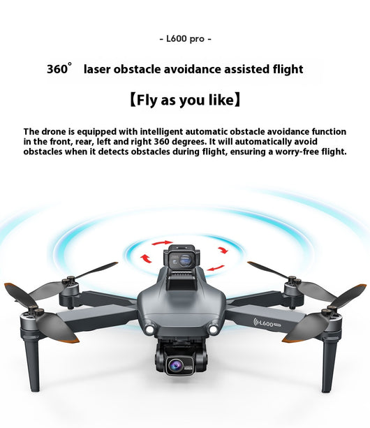 Dron L600PRO con Control Remoto Plegable y Pantalla Transparente - Image 24