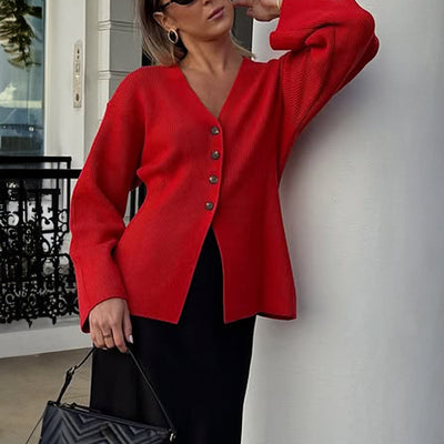 Camisa Abrigo Larga con Botones para Mujer - Image 2
