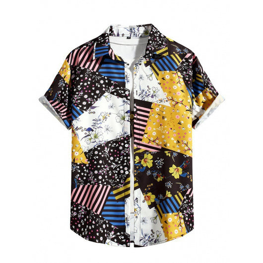 Camisa Suelta de Playa para Hombre - Manga Corta y Cómoda - Image 14