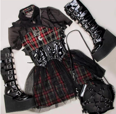 Botas Altas para Mujer con Hebilla Metálica y Suela Gruesa - Image 8