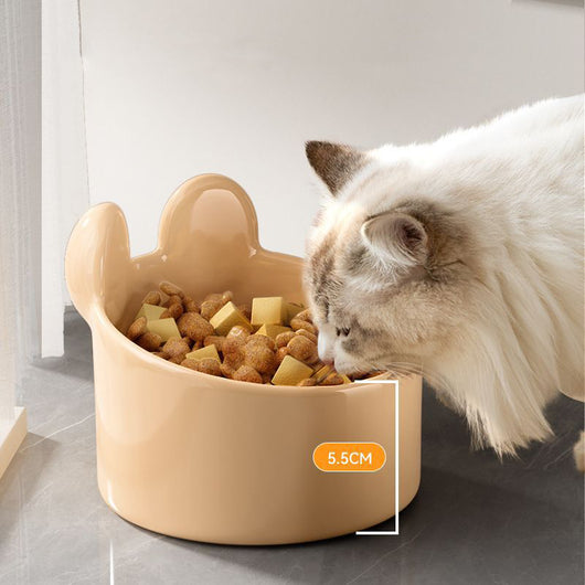 Comedero Inclinado de Cerámica para Mascotas - Cuenco para Gatos y Perros - Image 4