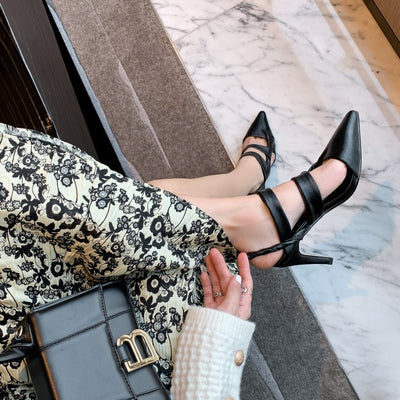 Sandalias Stiletto Punta Afilada Estilo Hada - Zapatos Kelp - Image 12