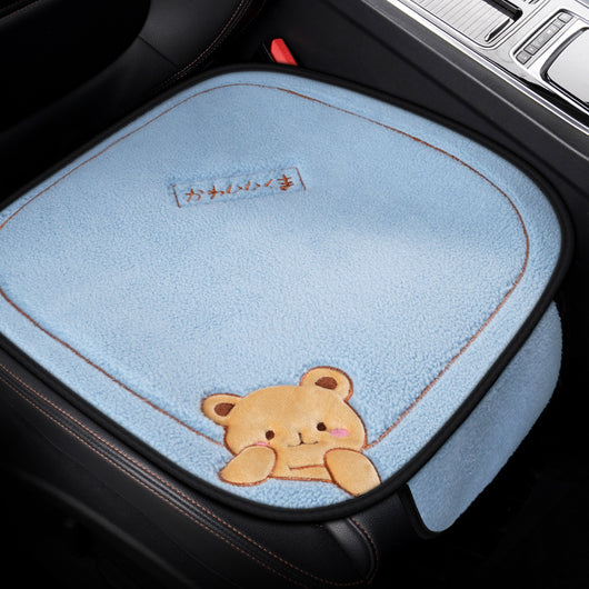Juego de Cojines para Auto Invierno - Conjunto de 3 Piezas Peluche - Image 3