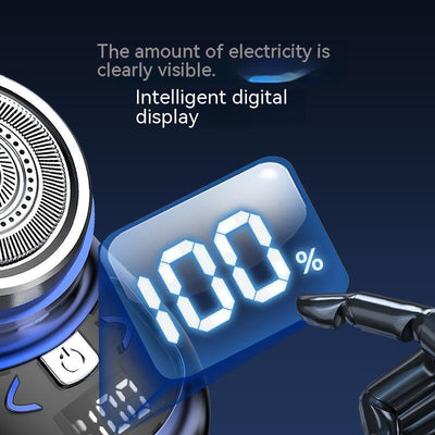 Afeitadora Eléctrica USB Portátil con Pantalla de Batería - Image 12