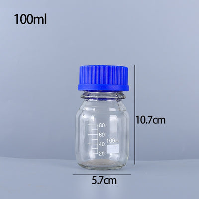Botellas de Reactivo de Vidrio Oscuro con Tapa - 250ml, 500ml y 1000ml - Image 12