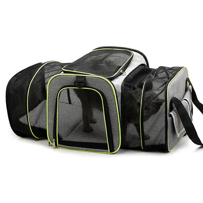 Transportín Felino Extensible Portátil con Ventilación Mejorada - Image 2