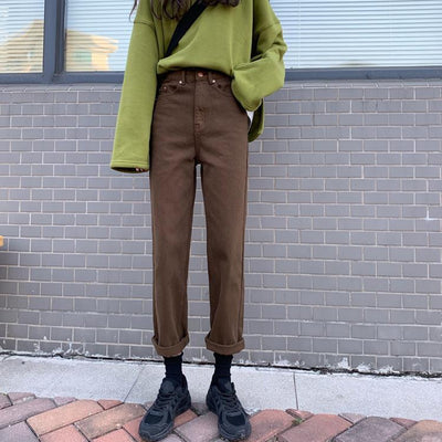 Pantalones Slim de Cintura Alta para Otoño - Versátiles y Favorecedores - Image 9