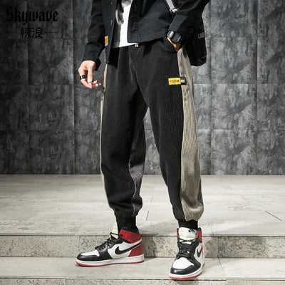 Pantalones Casuales Plus Size de Terciopelo Grueso para Hombre - Image 5