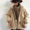 Chaqueta de Trabajo Unisex en Algodón con Cierre - Corte Holgado